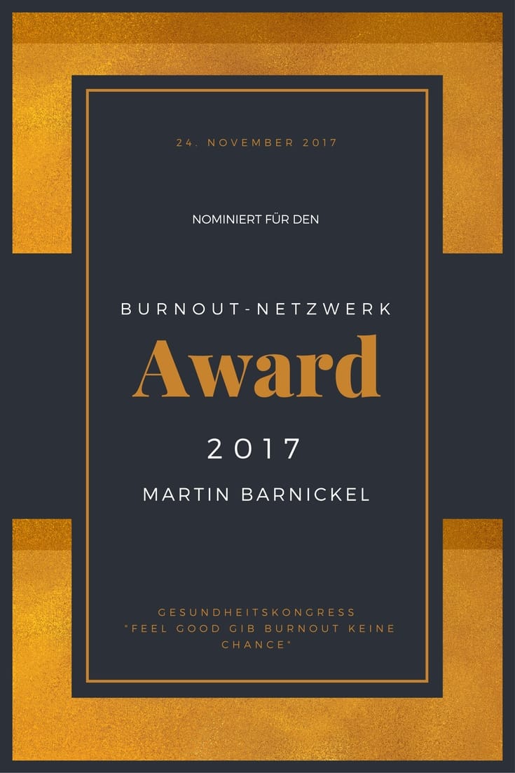 Award 2017 Burnout