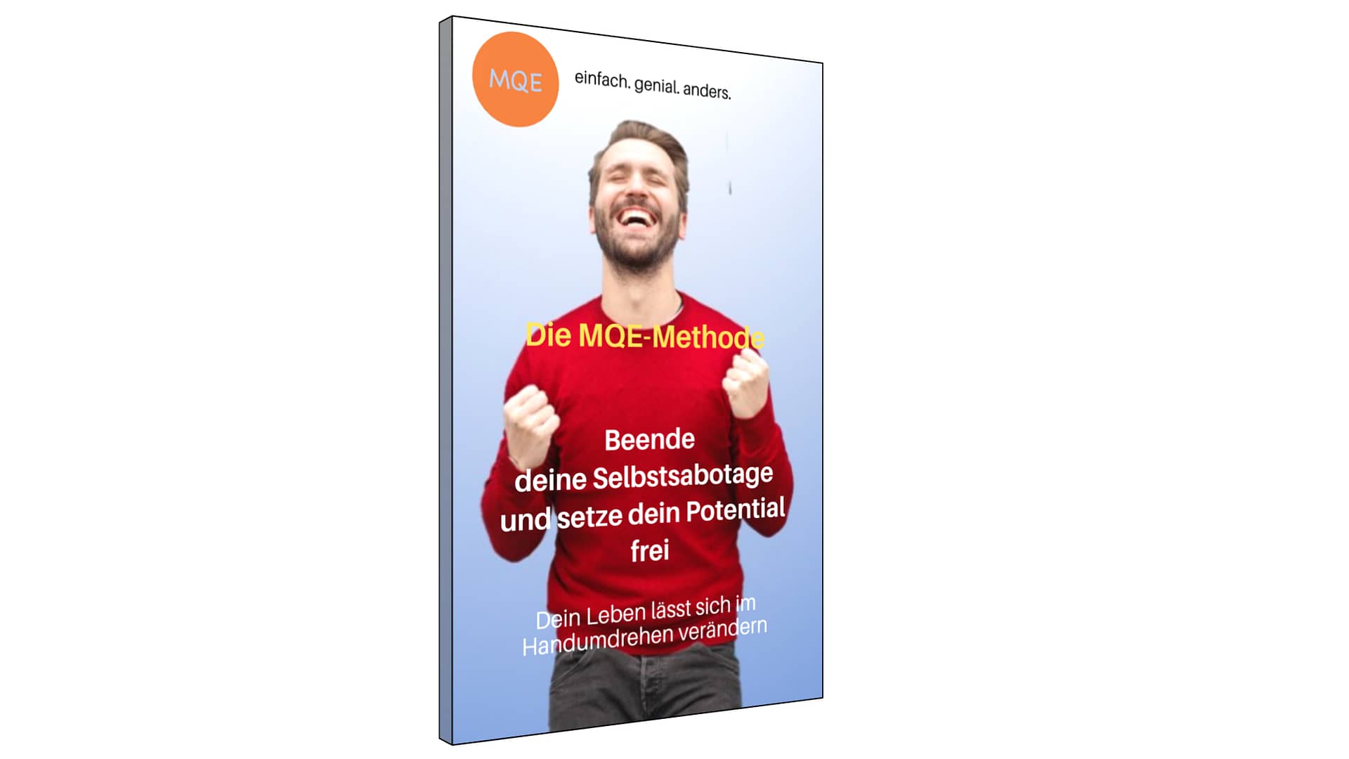 Cover MQE-Kurs roter Pullover MQE-Methode